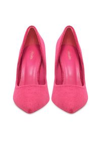 DeeZee Szpilki AB2-4503B Różowy. Kolor: różowy. Materiał: materiał. Obcas: na szpilce #5