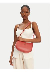 Pinko - PINKO Torebka Half Moon Mini Fl 102790 A0F1 Koralowy. Kolor: pomarańczowy. Materiał: skórzane #3