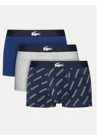 Lacoste Komplet 3 par bokserek 5H1288 Kolorowy. Materiał: bawełna. Wzór: kolorowy