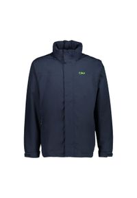Kurtka przeciwdeszczowa męska CMP Snaps. Kolor: wielokolorowy, niebieski, czarny. Sport: turystyka piesza #1
