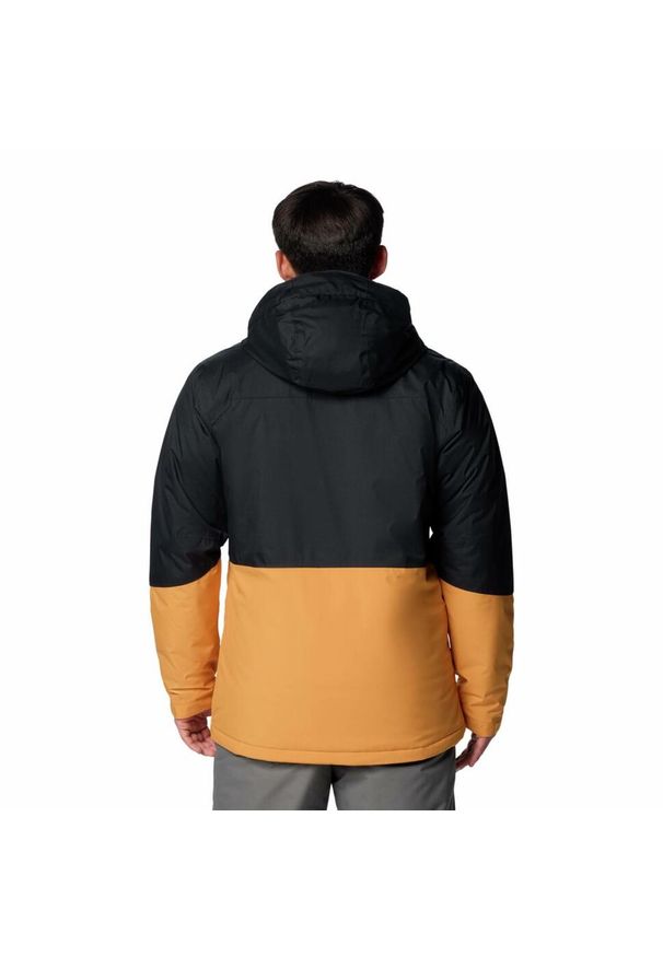columbia - Kurtka narciarska męska Columbia Iceberg Point II Jacket z kapturem. Typ kołnierza: kaptur. Kolor: żółty. Sport: narciarstwo