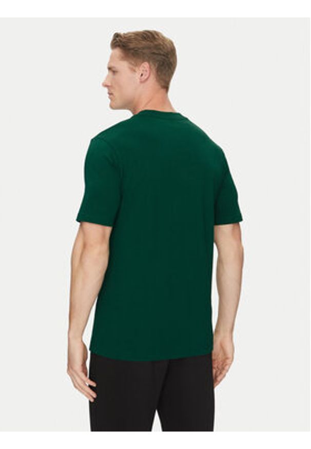 Adidas - adidas T-Shirt Essentials Big Logo JE8932 Zielony Regular Fit. Kolor: zielony. Materiał: bawełna