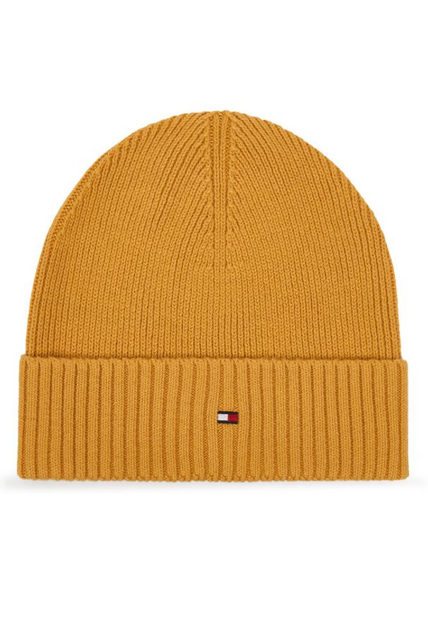 TOMMY HILFIGER - Tommy Hilfiger Czapka Flag AM0AM12796 Żółty. Kolor: żółty. Materiał: bawełna