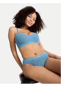 Sloggi Figi klasyczne Ever Ease 10219658 Niebieski. Kolor: niebieski. Materiał: bawełna #5