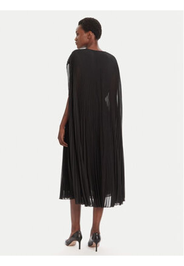 BOSS Sukienka koktajlowa Dennya 50548050 Czarny Regular Fit. Kolor: czarny. Materiał: syntetyk. Styl: wizytowy