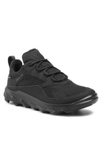 ecco - ECCO Trekkingi Mx W Low Gtx GORE TEX 82019351052 Czarny. Kolor: czarny. Materiał: materiał