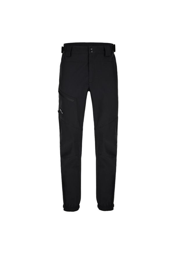ZSPORT - Spodnie Softshell Loap Lupen dla Mężczyzn XL - Wodoodporne i Oddychające. Kolor: czarny. Materiał: softshell. Sport: turystyka piesza