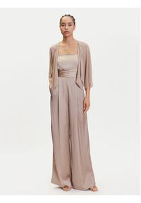 Marella Kombinezon Camilla 2515231022200 Beżowy Regular Fit. Kolor: beżowy. Materiał: syntetyk #4