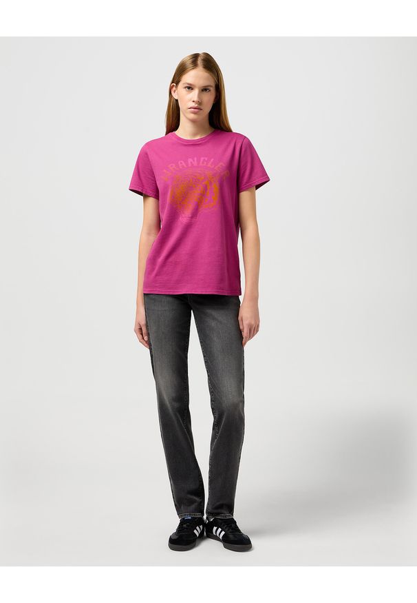 Wrangler - DAMSKIE SPODNIE WRANGLER STRAIGHT UNFORGETTABLE 112351064