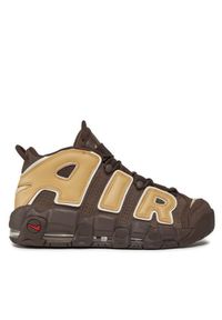 Nike Sneakersy Air More Uptempo '96 FB8883-200 Brązowy. Kolor: brązowy. Materiał: skóra