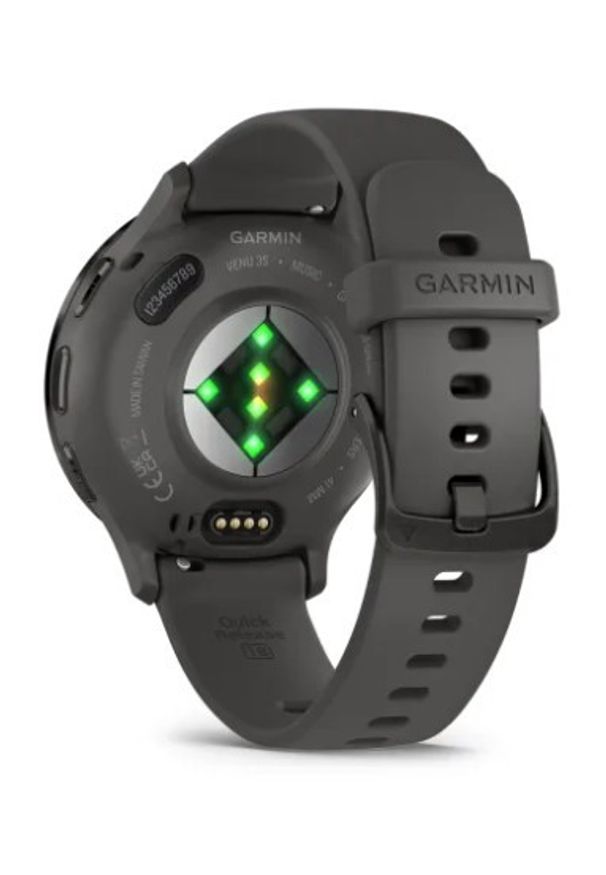 GARMIN - Garmin Venu 3s ciemnoszary. Kolor: szary. Styl: casual, sportowy