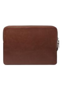 Etui Trunk MacBook 14'' brązowy. Kolor: brązowy. Materiał: mikrofibra, skóra. Styl: elegancki, biznesowy #6