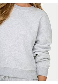 only - ONLY Bluza Best 15338727 Szary Regular Fit. Kolor: szary. Materiał: syntetyk, bawełna #4