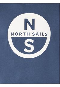 North Sails T-Shirt Basic 692972 Granatowy Regular Fit. Kolor: niebieski. Materiał: bawełna