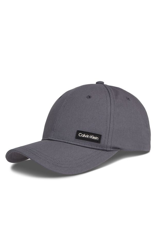 Czapka z daszkiem Calvin Klein. Kolor: szary