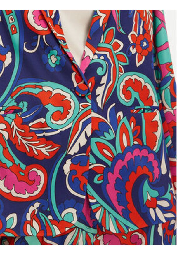 Lola Casademunt by Maite Marynarka MS2502017 Kolorowy Regular Fit. Materiał: wiskoza. Wzór: kolorowy