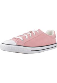 Tenisówki Converse Model Chuck Taylor All Star Dainty Lucky Ox Kolor Rose. Kolor: różowy. Materiał: tkanina, skóra