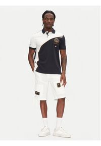 Aeronautica Militare Polo 251PO1858P173 Granatowy Regular Fit. Typ kołnierza: polo. Kolor: niebieski. Materiał: bawełna #4