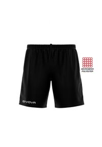 Spodenki piłkarskie dla dorosłych Givova One czarne. Kolor: czarny. Sport: piłka nożna #1