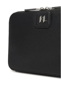 Karl Lagerfeld - KARL LAGERFELD Torebka A3M30157 Czarny. Kolor: czarny. Materiał: skórzane