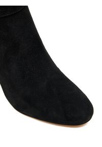 Lauren Ralph Lauren - LAUREN RALPH LAUREN Kozaki Kellie 802967843001 Czarny. Kolor: czarny. Materiał: zamsz, skóra