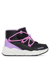 skechers - Śniegowce Skechers. Kolor: czarny