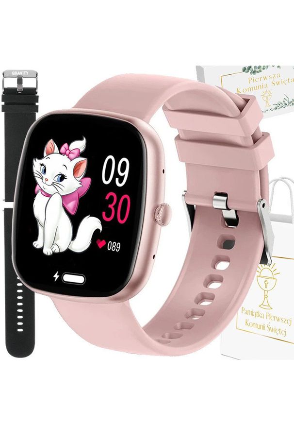 Gravity - Zegarek dziecięcy komunijny SMARTWATCH GRAVITY GT18-1 original. Rodzaj zegarka: smartwatch