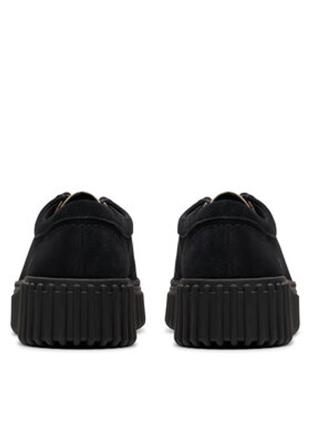 Clarks Półbuty Torhill Bee 26181189 Brązowy. Kolor: brązowy. Materiał: zamsz, skóra