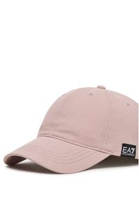 EA7 Emporio Armani Czapka z daszkiem 7X000047 AF11989 U4079 Różowy. Kolor: różowy. Materiał: materiał, bawełna