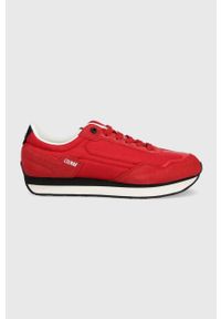 Colmar sneakersy red kolor czerwony. Nosek buta: okrągły. Kolor: czerwony. Materiał: guma