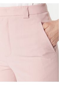 Red Valentino Spodnie materiałowe 1R0RBG00 Różowy Wide Leg. Kolor: różowy. Materiał: wełna, materiał #4