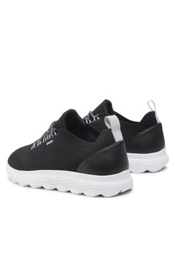 Geox Sneakersy U Spherica A U15BYA 0006K C9999 Czarny. Kolor: czarny. Materiał: materiał