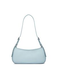 Calvin Klein Torebka Ck Small Shoulder Bag LV04F3170G Błękitny. Kolor: niebieski. Materiał: skórzane #4