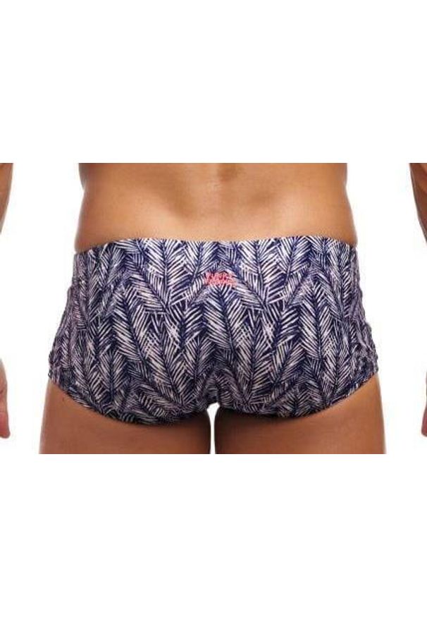 FUNKY TRUNKS - Kąpielówki Funky Trunks Pressure Palm - trunki męskie. Kolor: niebieski