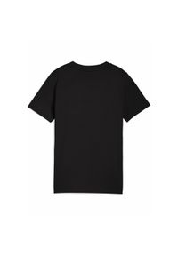 Puma - Młodzieżowa koszulka Essentials Graphic ze zwierzęcym wzorem PUMA Black. Kolor: czarny. Wzór: motyw zwierzęcy. Sport: joga i pilates