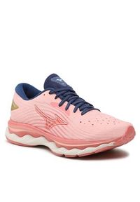 Mizuno Buty do biegania Wave Sky 6 J1GD220273 Różowy. Kolor: różowy. Materiał: materiał. Model: Mizuno Wave #2