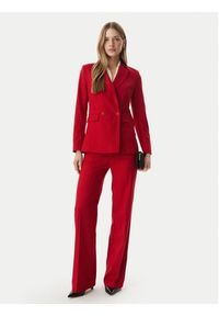 Morgan Marynarka 261-VLOVE.F Czerwony Regular Fit. Kolor: czerwony. Materiał: syntetyk #2