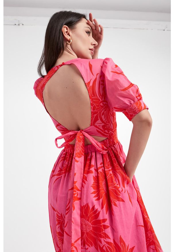Pinko - Sukienka maxi Allineato PINKO. Długość: maxi
