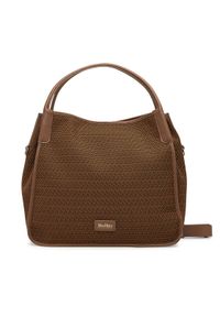 Max Mara Beachwear Torebka 2516511039650 Brązowy. Kolor: brązowy