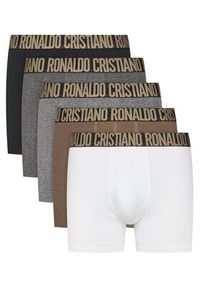 Cristiano Ronaldo CR7 Komplet 5 par bokserek 300-8123-49 Kolorowy. Materiał: bawełna. Wzór: kolorowy