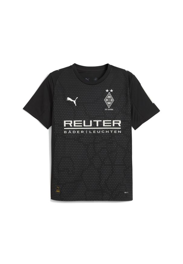 Puma - Męska trzecia koszulka Borussia Mönchengladbach 25/26 PUMA. Kolor: czarny, biały, wielokolorowy. Sport: bieganie