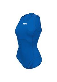 Damski kostium kąpielowy 1-częściowy Arena Team Solid. Kolor: wielokolorowy, niebieski, biały #1