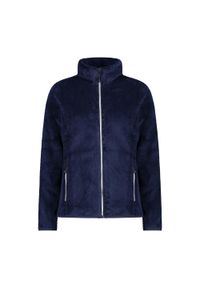 Bluza damska turystyczna CMP 38P1536. Kolor: biały, niebieski, wielokolorowy. Materiał: polar. Sport: turystyka piesza #1