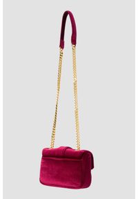 Just Cavalli - JUST CAVALLI Malinowa kopertówka Iconic Iconic Snakes Puffy - Style 3. Kolor: różowy. Styl: elegancki #5