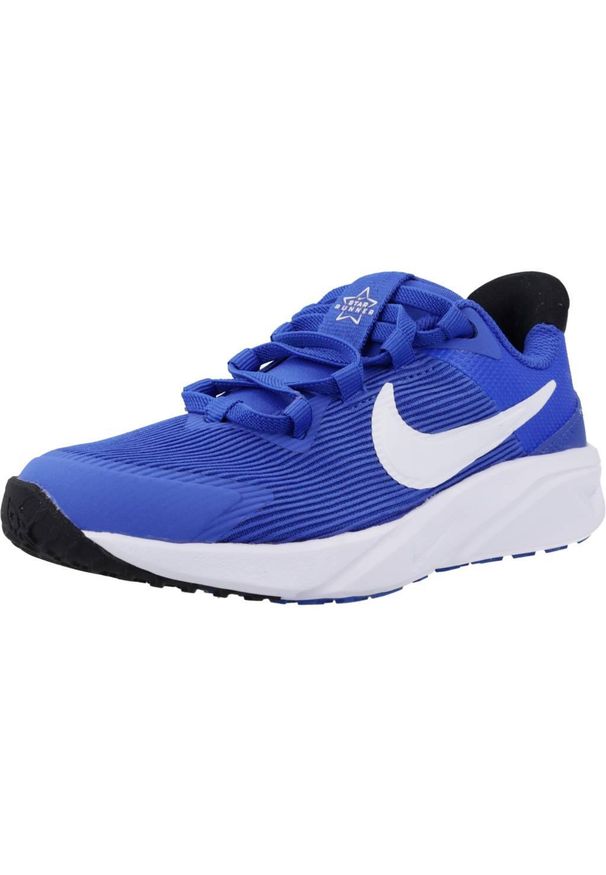 Nike - Buty Star Runner 4 (Ps) Rozmiar 29.5 - DX7614-400 Niebieski. Kolor: niebieski. Sport: bieganie