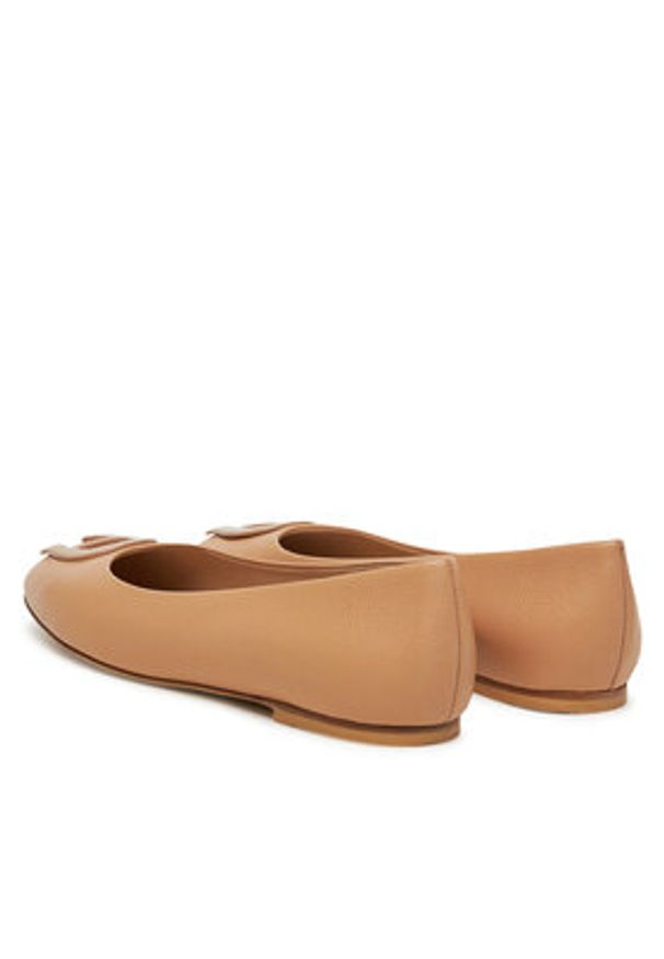 Aigner Baleriny Madeleine 2A 1251300 Brązowy. Kolor: brązowy. Materiał: skóra