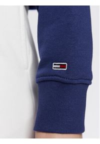 Tommy Jeans Bluza Essential Logo DW0DW14852 Granatowy Relaxed Fit. Kolor: niebieski. Materiał: syntetyk #3