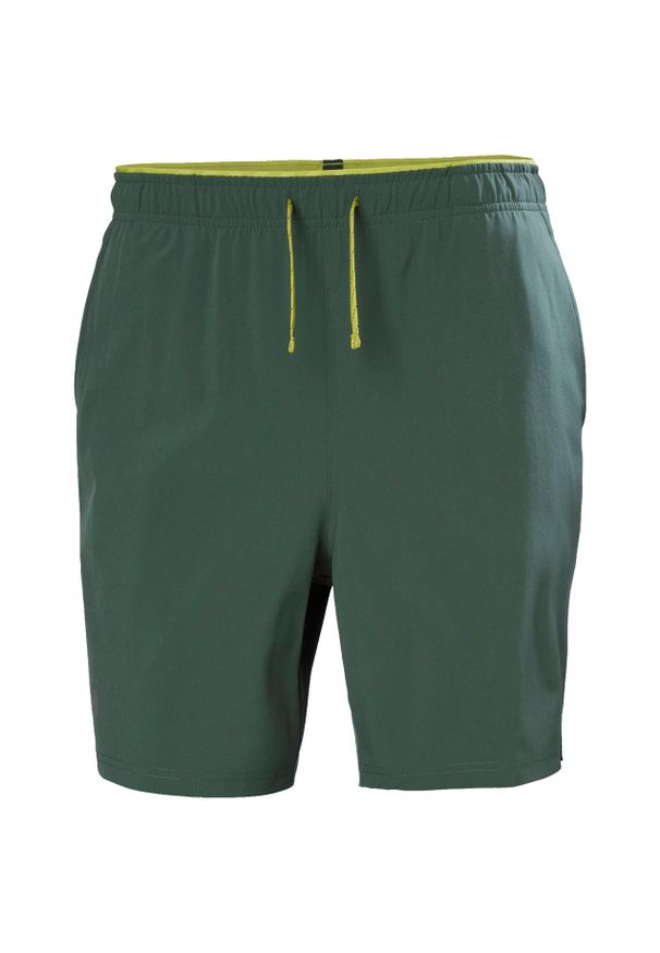 Szorty Helly Hansen Rapide 7". Kolor: zielony. Materiał: softshell. Sport: turystyka piesza