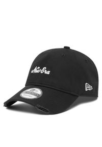 New Era Czapka z daszkiem Distressed 9TWENTY 60667623 Czarny. Kolor: czarny. Materiał: bawełna, materiał