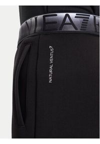EA7 Emporio Armani Spodnie dresowe 7W000678 AF13151 UC001 Czarny Regular Fit. Kolor: czarny. Materiał: syntetyk, bawełna #2
